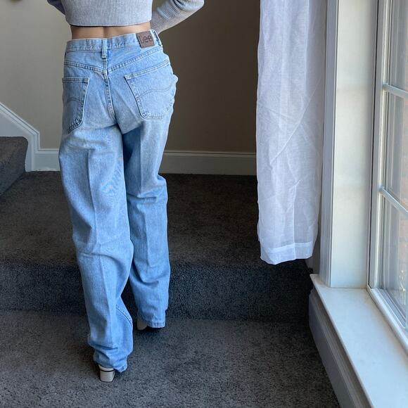 Vintage y2k Lee baggy straight crossover jeans, size 28 - Picture 7 of 10